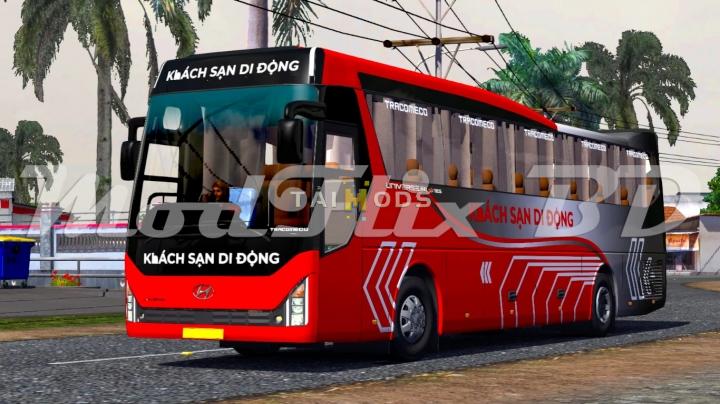 MOD ETS2 – Xe Khách ETS2 - Hyundai Universe Ex 12.5 (1.40.x)