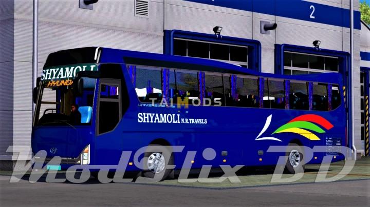 MOD ETS2 – Xe Khách ETS2 - Hyundai Universe Ex 12.5 (1.40.x)