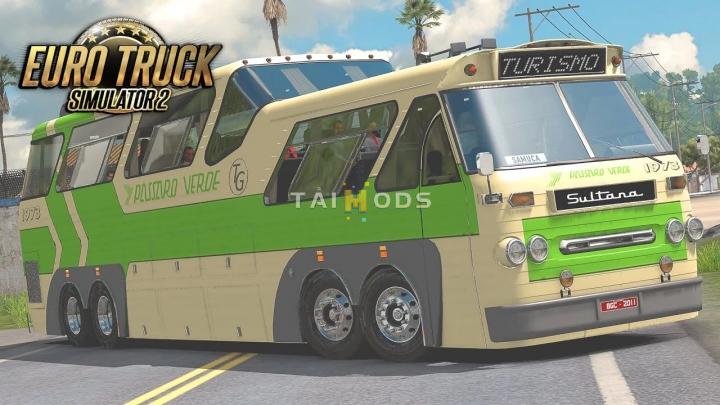 MOD ETS2 – Xe Khách ETS2 - Sultana Panoramico Bus Mod (1.40.x)