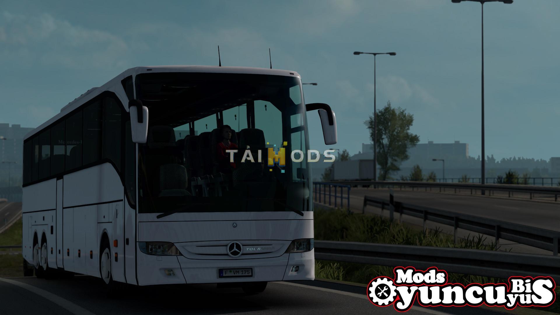 MOD ETS2 – Xe Khách ETS2 - Mercedes-Benz Tourismo 17RHD–2010 (1.40.x)
