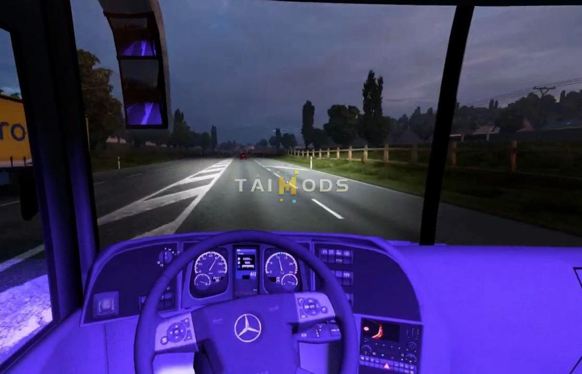 ETS2 - Mercedes-Benz Comil Campione HD 6x2 + Skins BR (1.40.x)