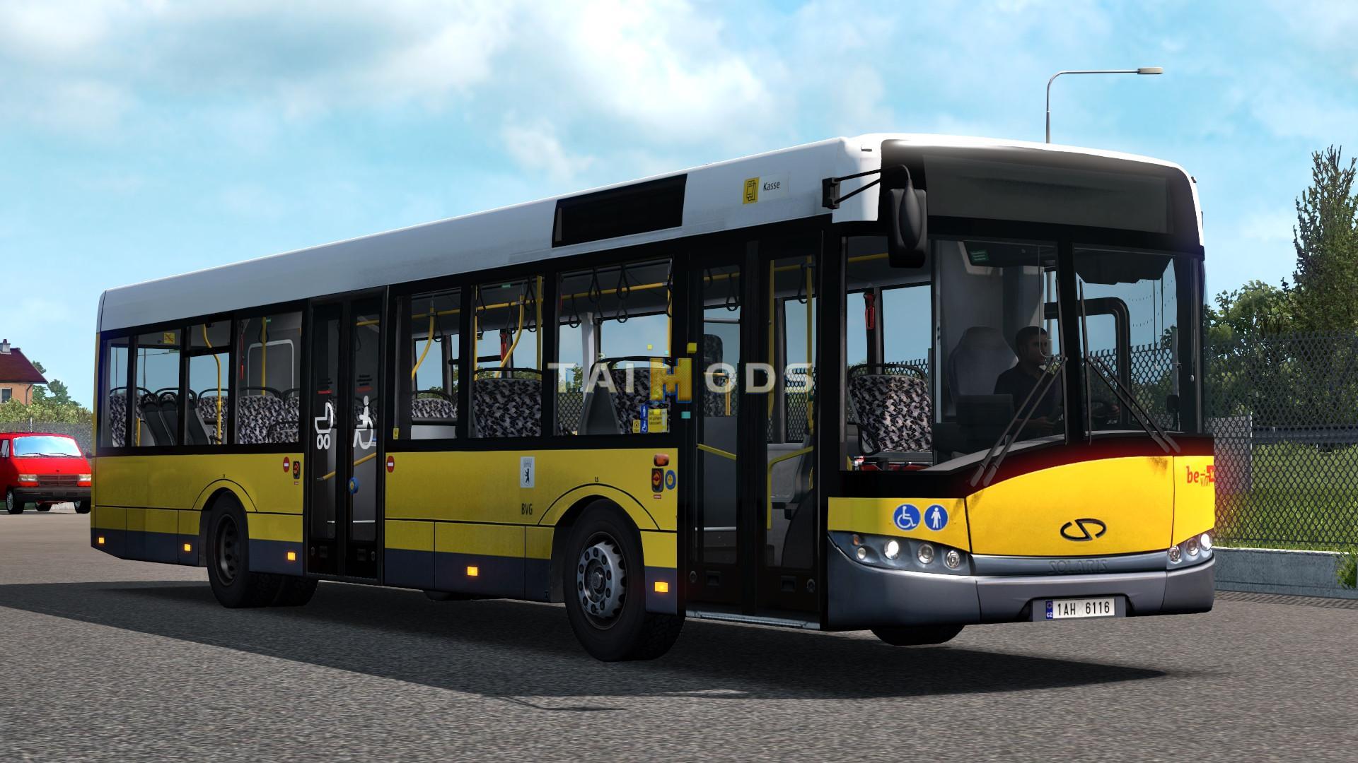 ETS2 - Solaris Urbino III 12 BVG Bus V2.0.4 (1.39.x)