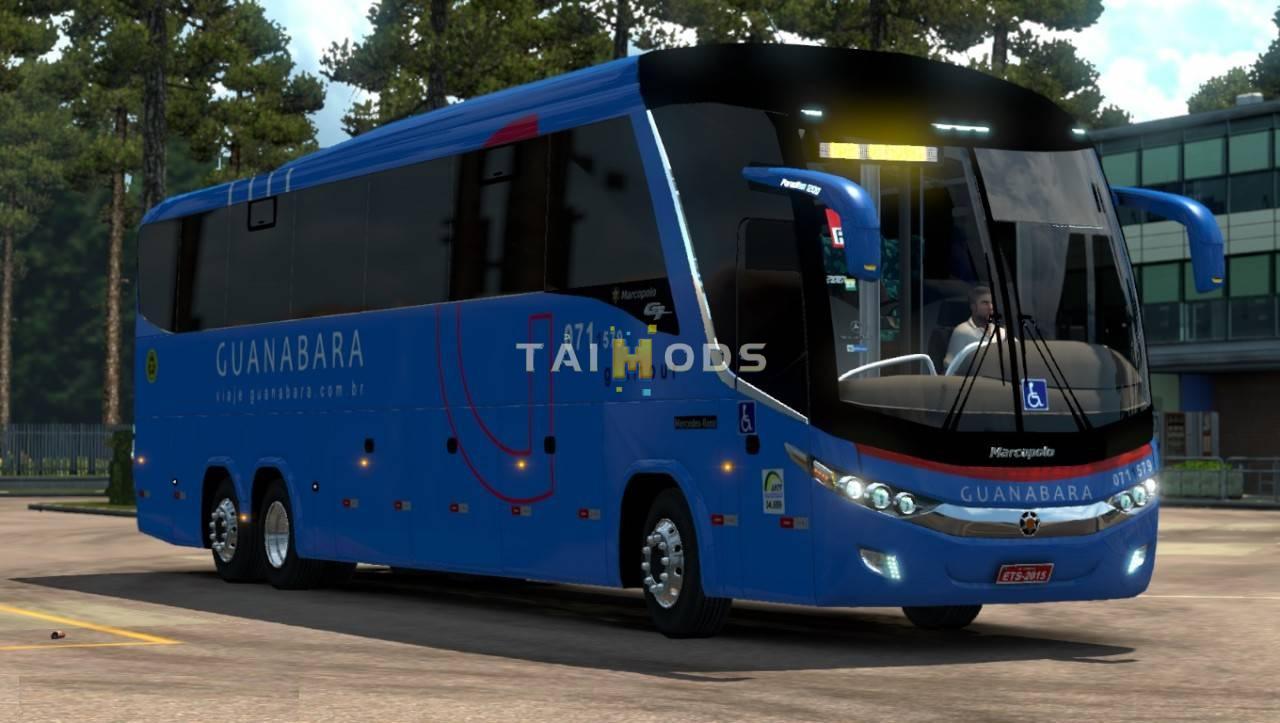 MOD ETS2 – Xe Khách ETS2 - Marcopolo G7 1200 Euro 5 Bus (1.39.x)