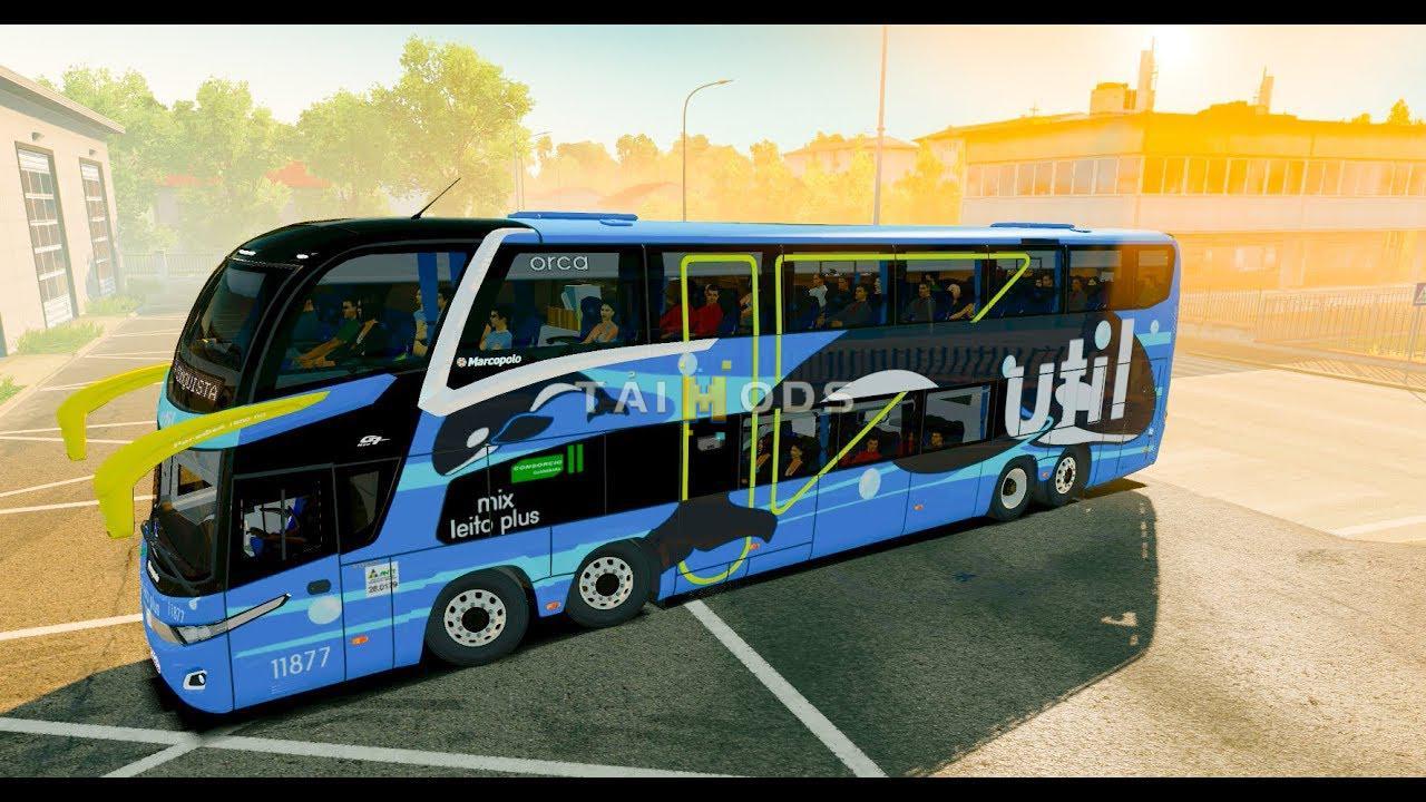 ETS2 - Marcopolo G7 1800 DD Bus V1.1 (1.39.x)
