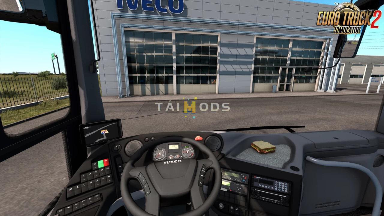 MOD ETS2 – Xe Khách ETS2 - Iveco Evadys Line 13M + Interior V1.0.4 (1.39.x)