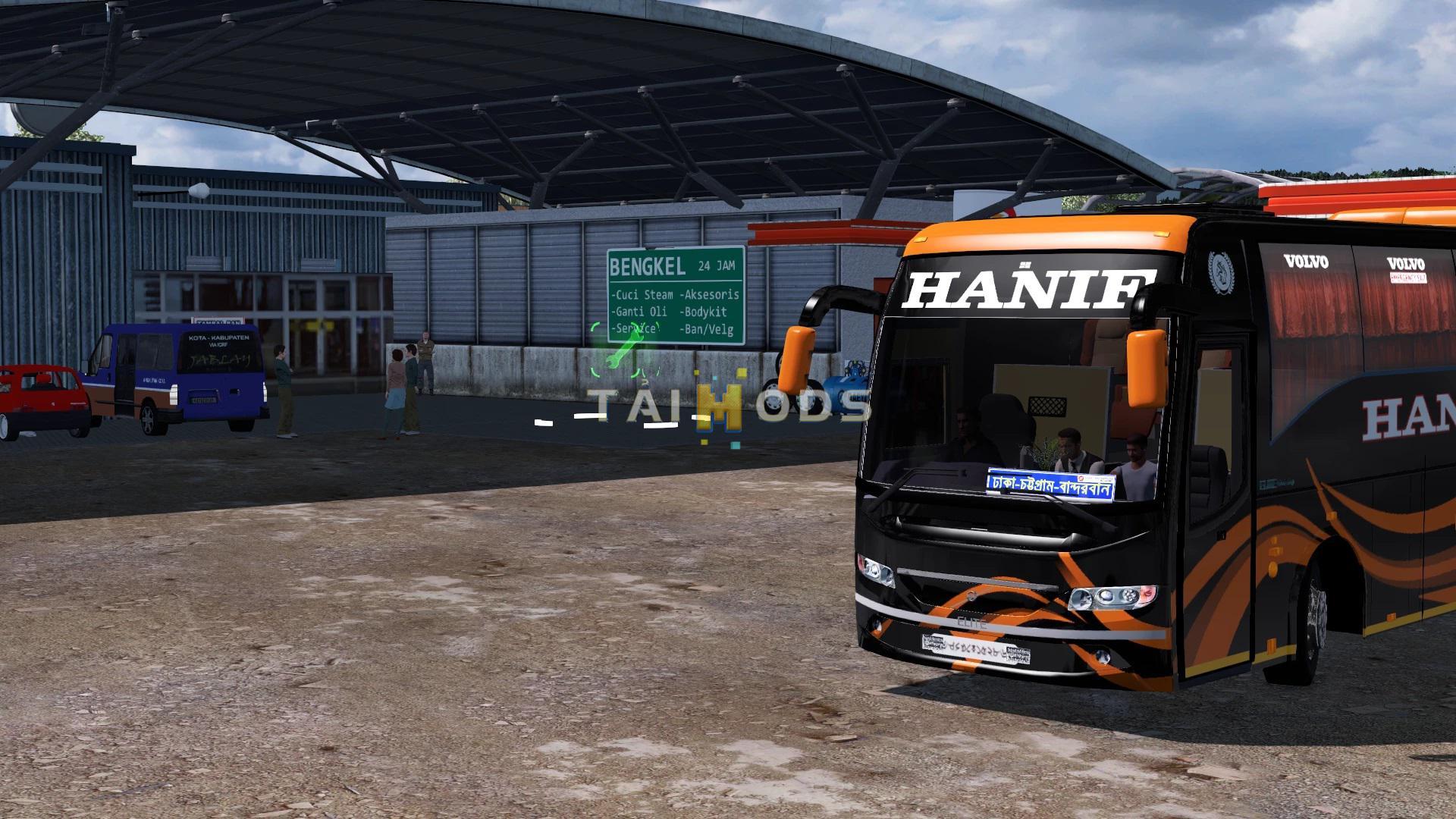 MOD ETS2 – Xe Khách ETS2 - Volvo B9R I-Shift Multiaxle Update V2.0 (1.39.x)