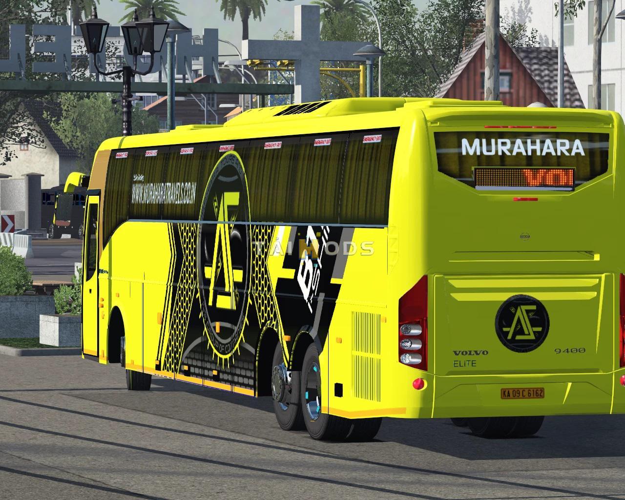 MOD ETS2 – Xe Khách ETS2 - Volvo B9R I-Shift Multiaxle Update V2.0 (1.39.x)