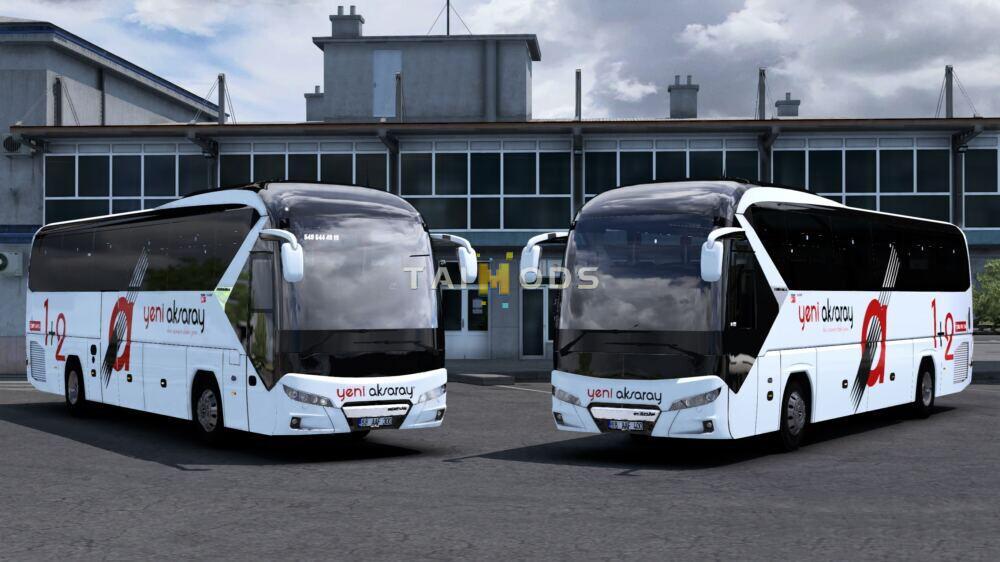MOD ETS2 – Xe Khách ETS2 - New Neoplan Tourliner – Yeni Aksaray Seyahat Skinpack V1.0 (1.39.x)