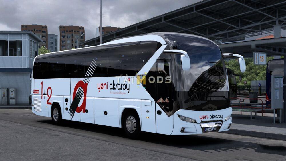 MOD ETS2 – Xe Khách ETS2 - New Neoplan Tourliner – Yeni Aksaray Seyahat Skinpack V1.0 (1.39.x)