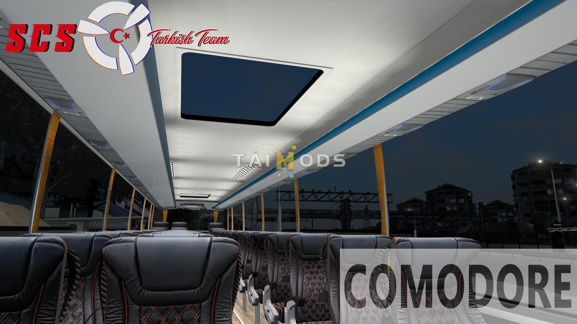MOD ETS2 – Xe Khách ETS2 - Temsa Safir Plus 2018 Bus V2.5 (1.39.x)
