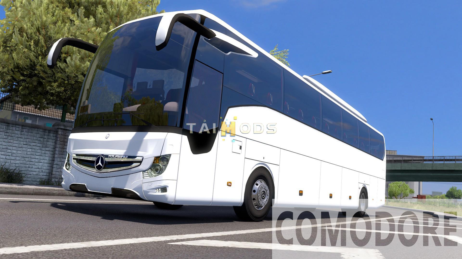 MOD ETS2 – Xe Khách ETS2 - Mercedes-Benz New Tourismo Edition 1 15-16-17 RHD Bus V3.5 (1.38.x)