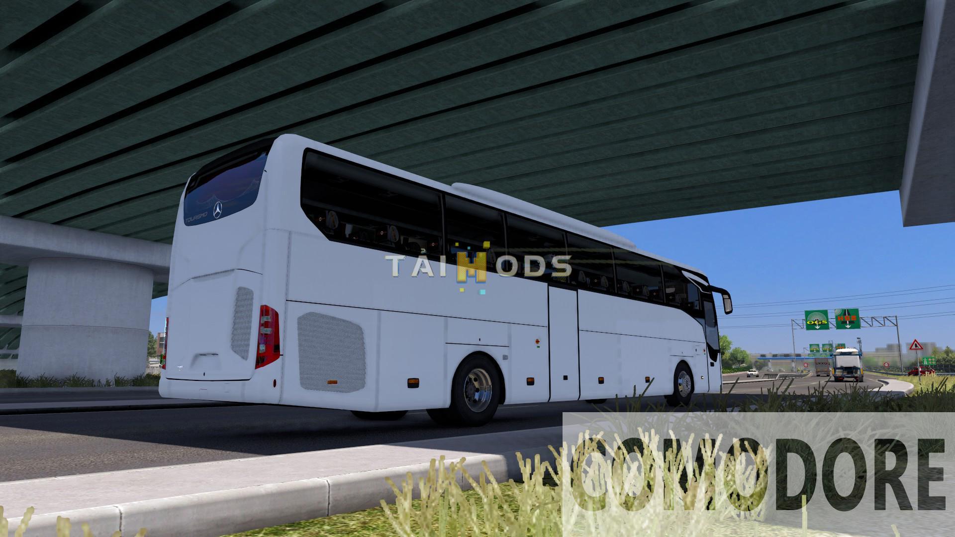 ETS2 - Mercedes-Benz New Tourismo Edition 1 15-16-17 RHD Bus V3.5 (1.38.x)