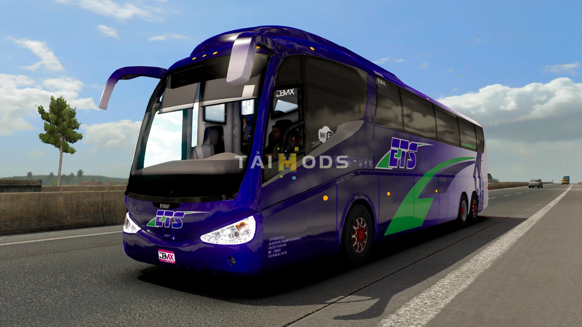 ETS2 - Irizar PB Volvo 6x2 Bus Mod (1.38.x)