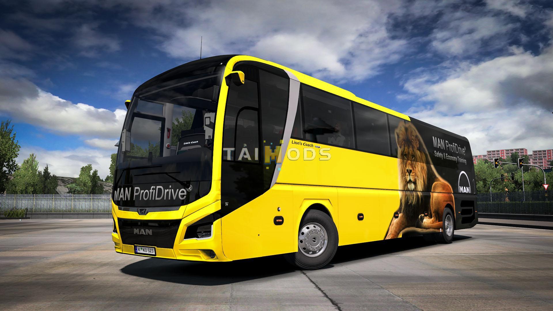 ETS2 - Man Lions Coach 2017 Optiview (1.38.x)