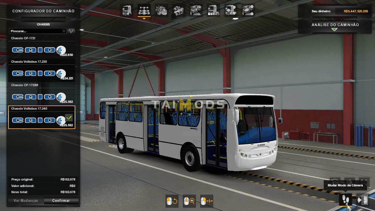 ETS2 - Caio Apache Wip Bus (1.38.x)