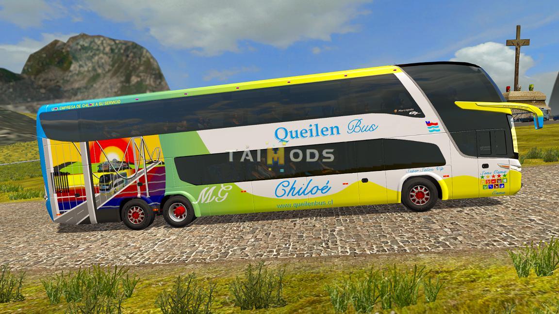 ETS2 - Marcopolo G7 1800 DD Volvo GPBG Bus V2 (1.37 - 1.38) (1.38.x)