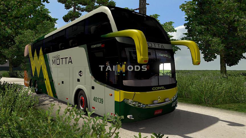 MOD ETS2 – Xe Khách ETS2 - Comil Campione HD MB 6x2 Bus Mod (1.38.x)