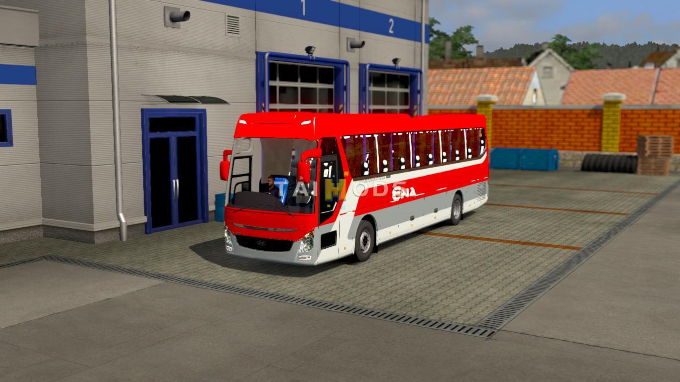 MOD ETS2 – Xe Khách ETS2 - Hyundai UXN Reworked Bus (1.37.x)