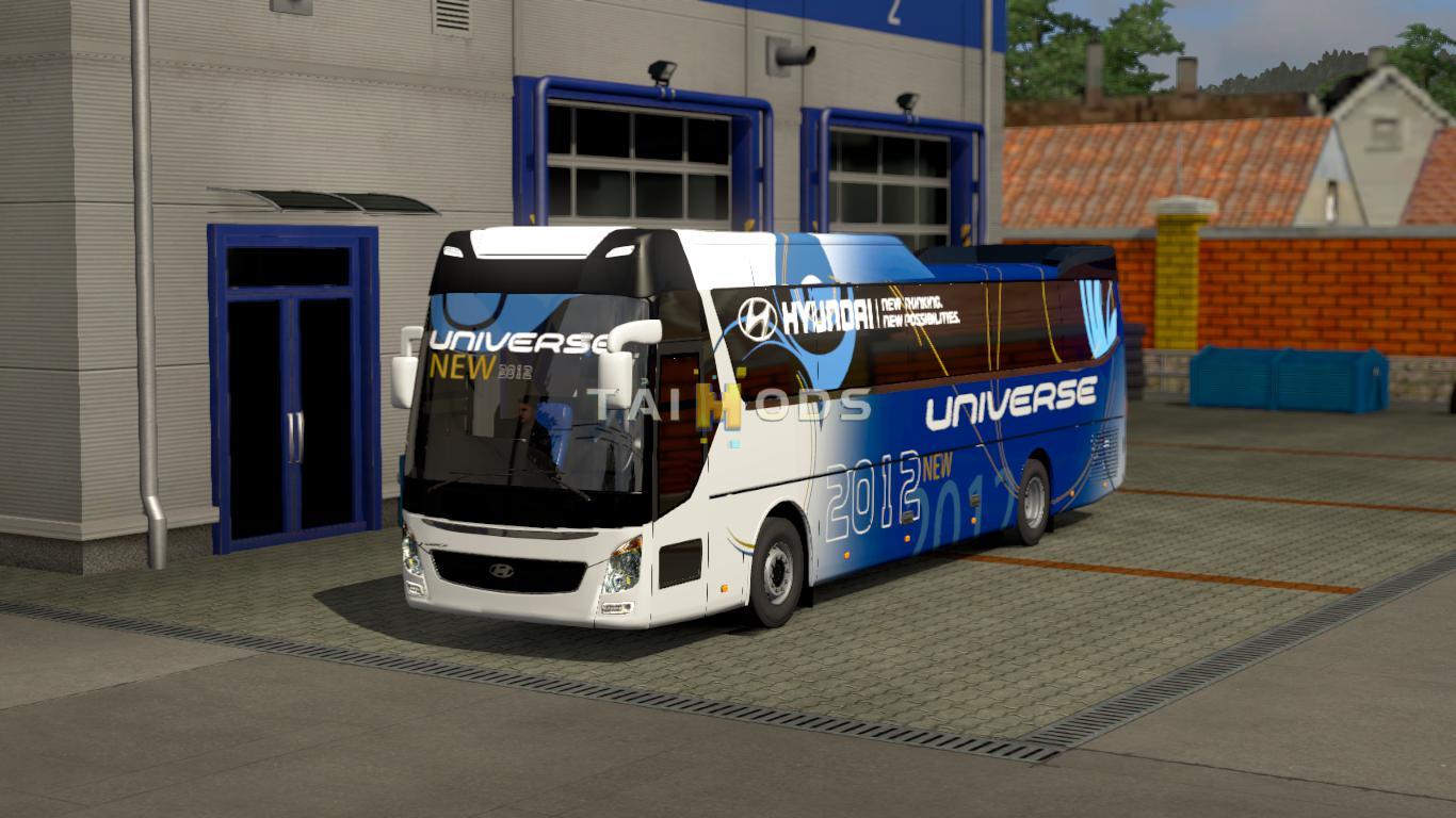 MOD ETS2 – Xe Khách ETS2 - Hyundai UXN Reworked Bus (1.37.x)