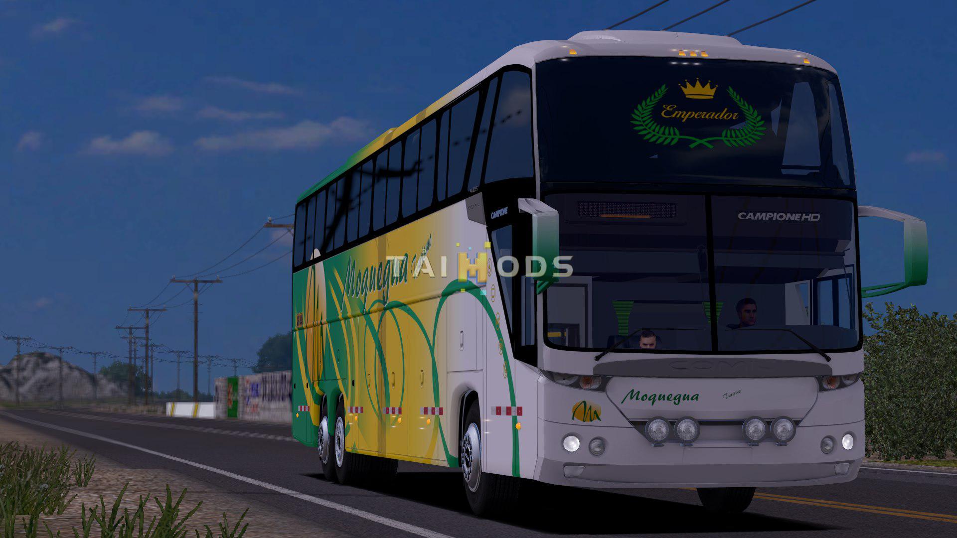 MOD ETS2 – Xe Khách ETS2 - Volvo Comil Campione V4.05 (1.37.x)
