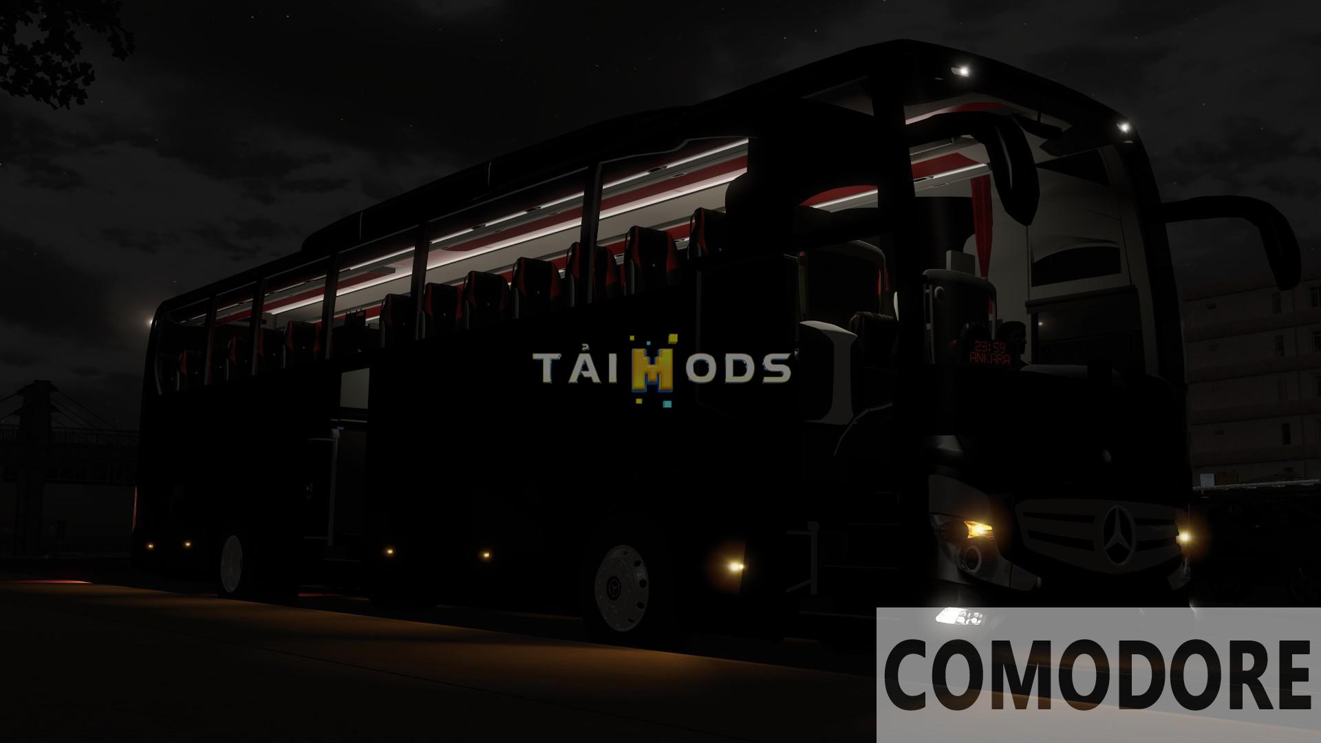 ETS2 - Mercedes-Benz Travego 15-16 SHD 2020 Euro 6 Bus (1.38.x)