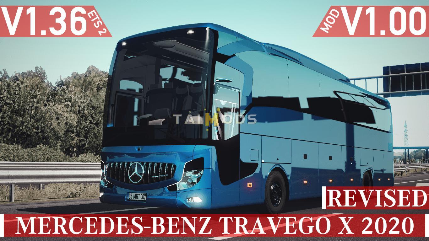 ETS2 - Mercedes-Benz Travego X 2020 Revised Edition (1.36.x)