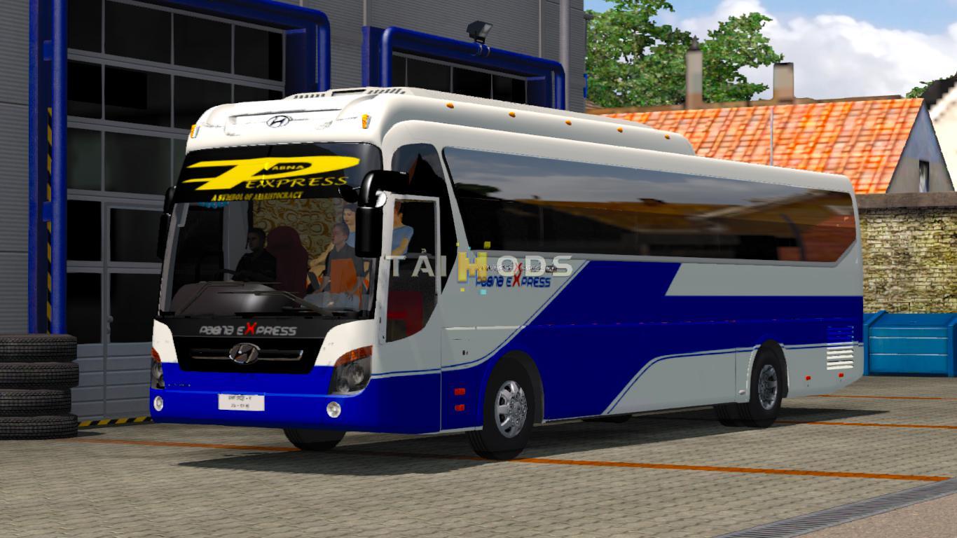 MOD ETS2 – Xe Khách ETS2 - Hyundai Universe Express Noble (1.35.x)