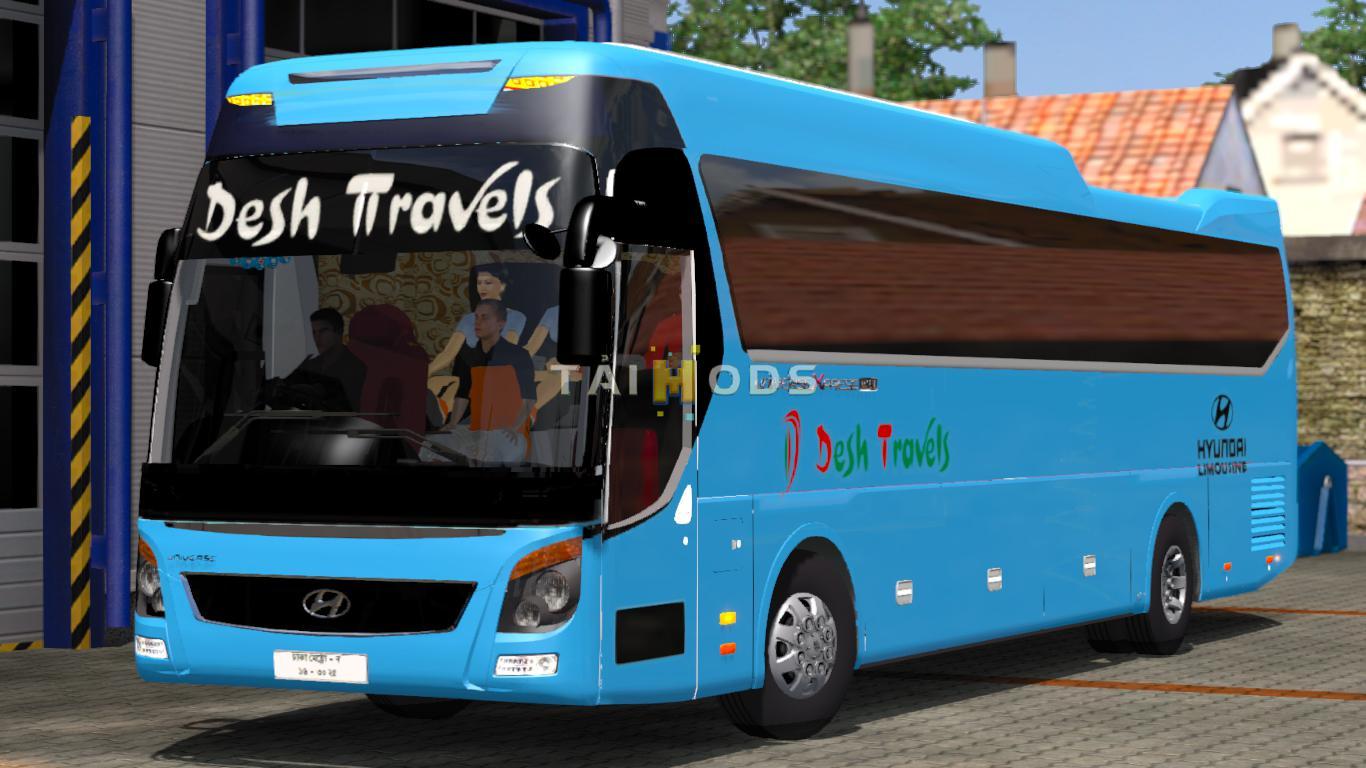 MOD ETS2 – Xe Khách ETS2 - Hyundai Universe Express Noble (1.35.x)