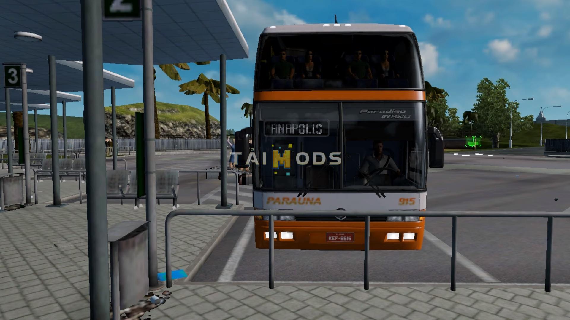 ETS2 - Marcopolo Paradiso GV 1450 LD Scania K113TL Bus (1.36.x)