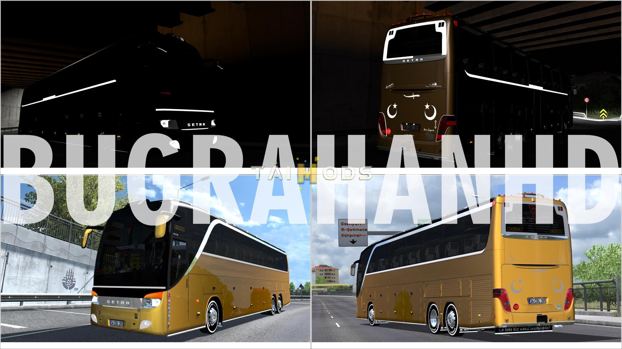 MOD ETS2 – Xe Khách ETS2 - Setra 417 HDH 2012 (1.37.x)