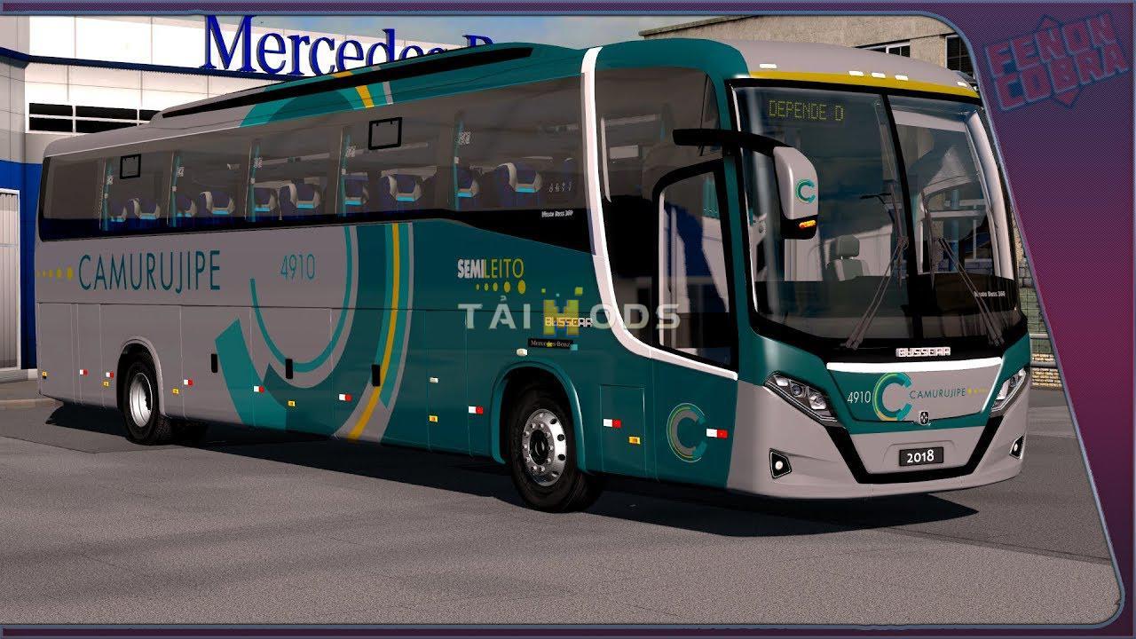 MOD ETS2 – Xe Khách ETS2 - Busscar New VisstaBuss 360 6x2/4x2 MB (1.36.x)