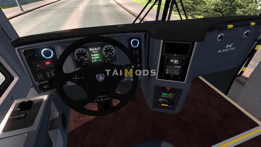MOD ETS2 – Xe Khách ETS2 - Vissta Buss 360 - Scania K400 IB V2.0 (1.36.x)