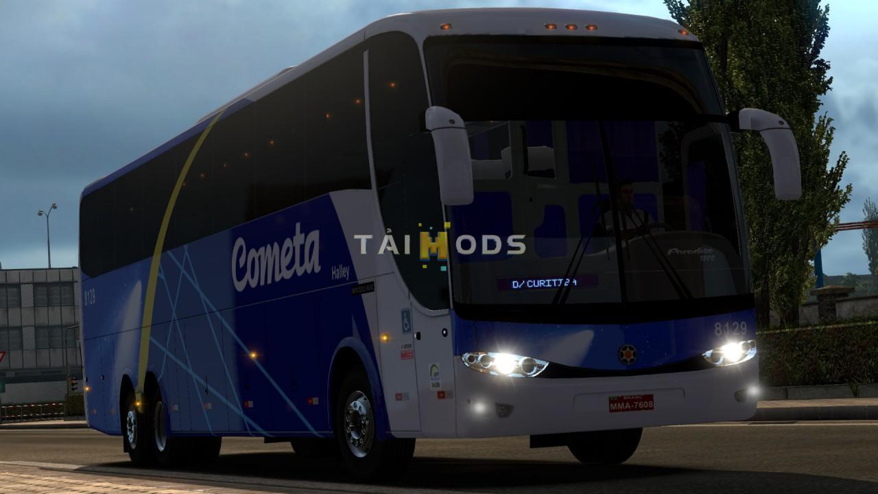 MOD ETS2 – Xe Khách ETS2 - Marcopolo G6 1200 Mercedes Bus (1.36.x)