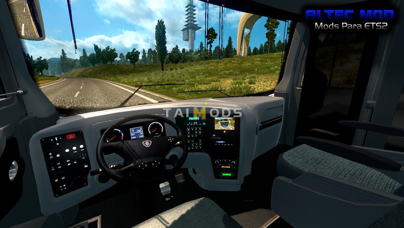 ETS2 - Comil Invictus HD SC 6X2/8X2 Altec Bus V1.1 (1.36.x)
