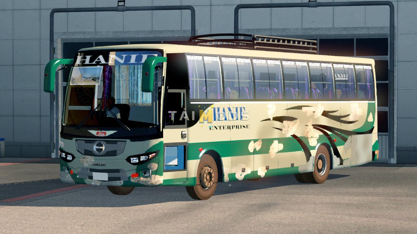 MOD ETS2 – Xe Khách ETS2 - Hino AK 1J Dirty Bus (1.36.x)