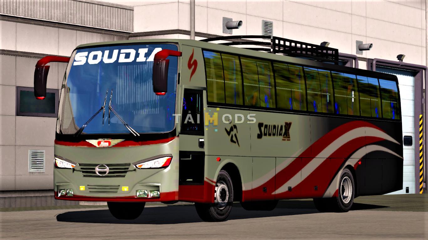 ETS2 - Hino AK1J Mega Mod with 12 Front & 17 Back (1.36.x)