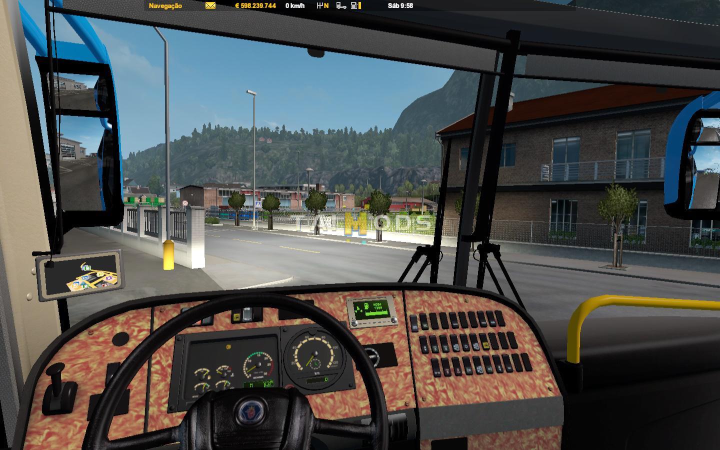 MOD ETS2 – Xe Khách ETS2 - Jumbuss 360 Scania K124IB 6x2 V1.7 (1.36.x)