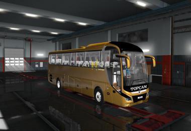 MOD ETS2 – Xe Khách ETS2 - Man Coach New Bus Mod (1.36.x)
