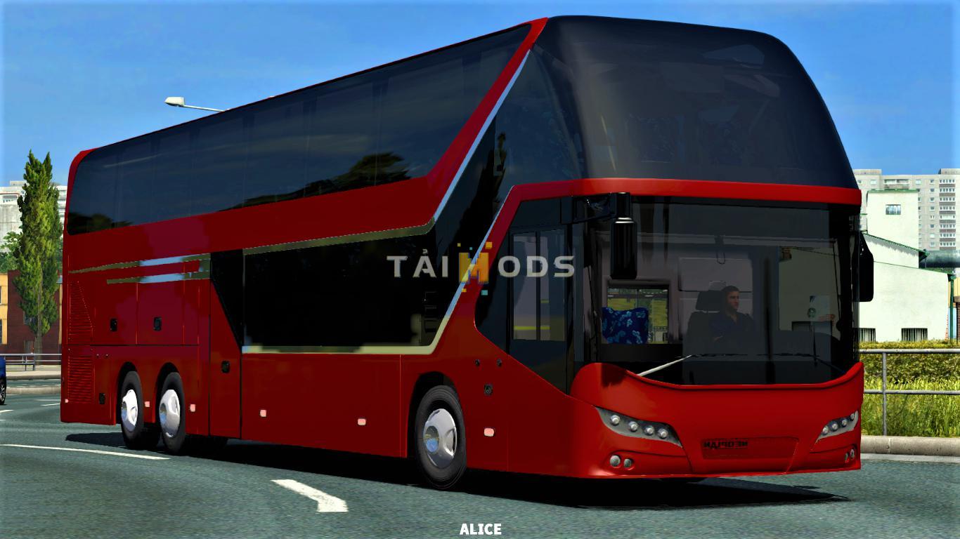 MOD ETS2 – Xe Khách ETS2 - Neoplan Skyliner (1.36.x)