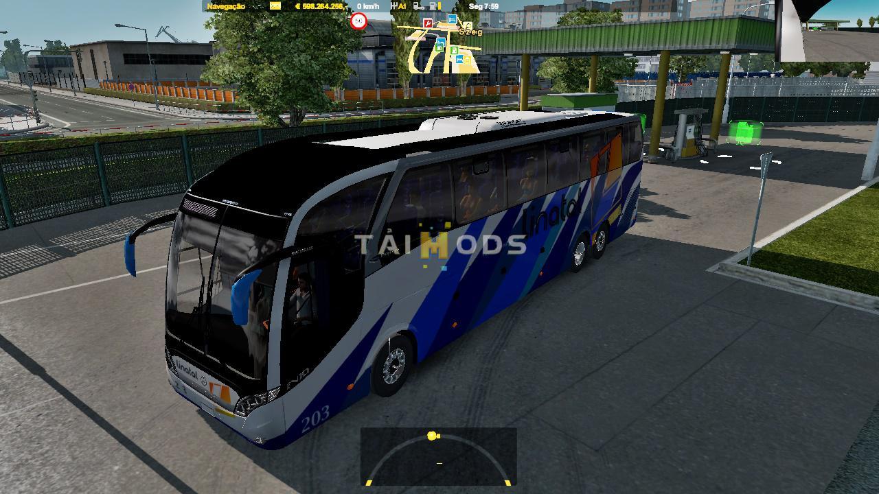 MOD ETS2 – Xe Khách ETS2 - Neo New Road N10 Mercedes Bus Mod (1.36.x)