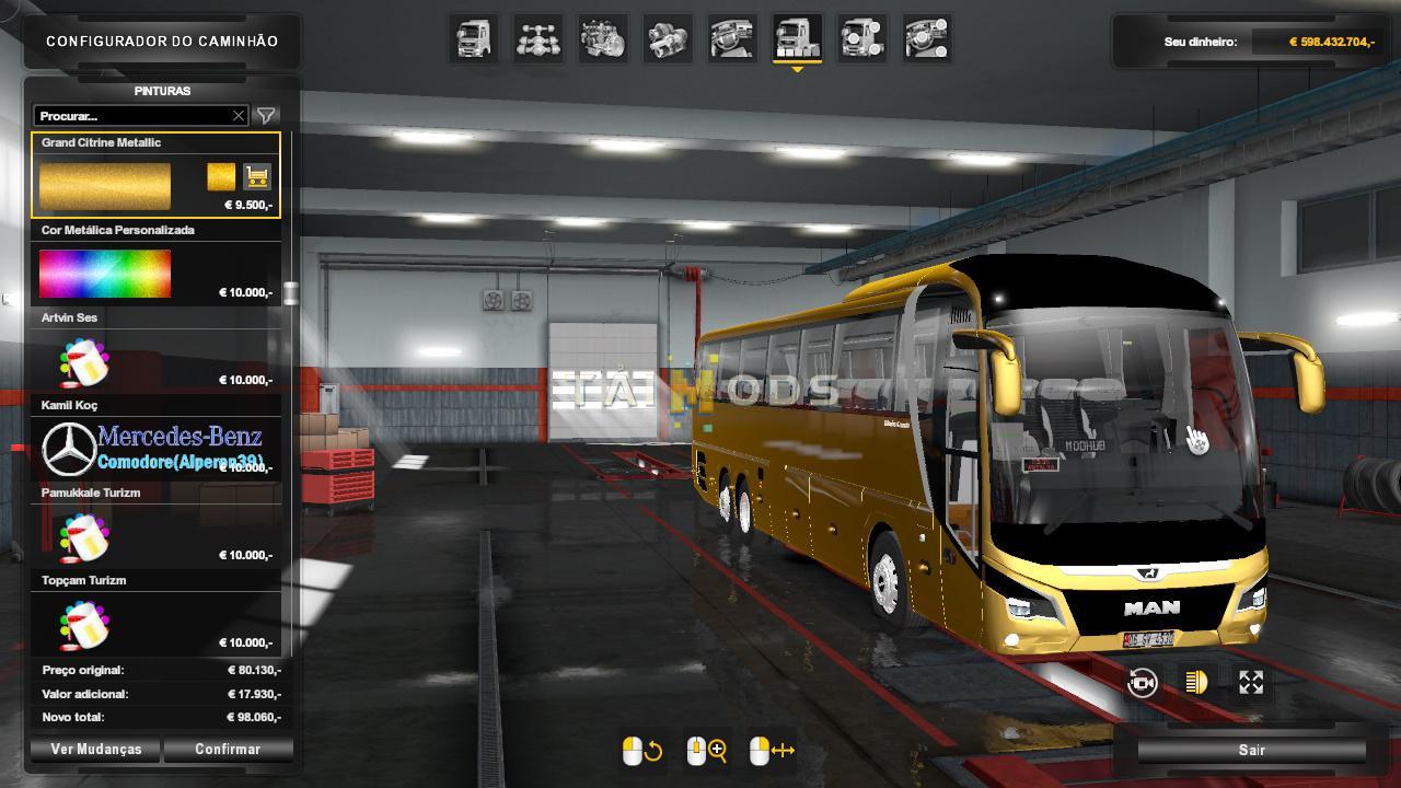 ETS2 - Man Coach Lion Bus Mod (1.36.x)