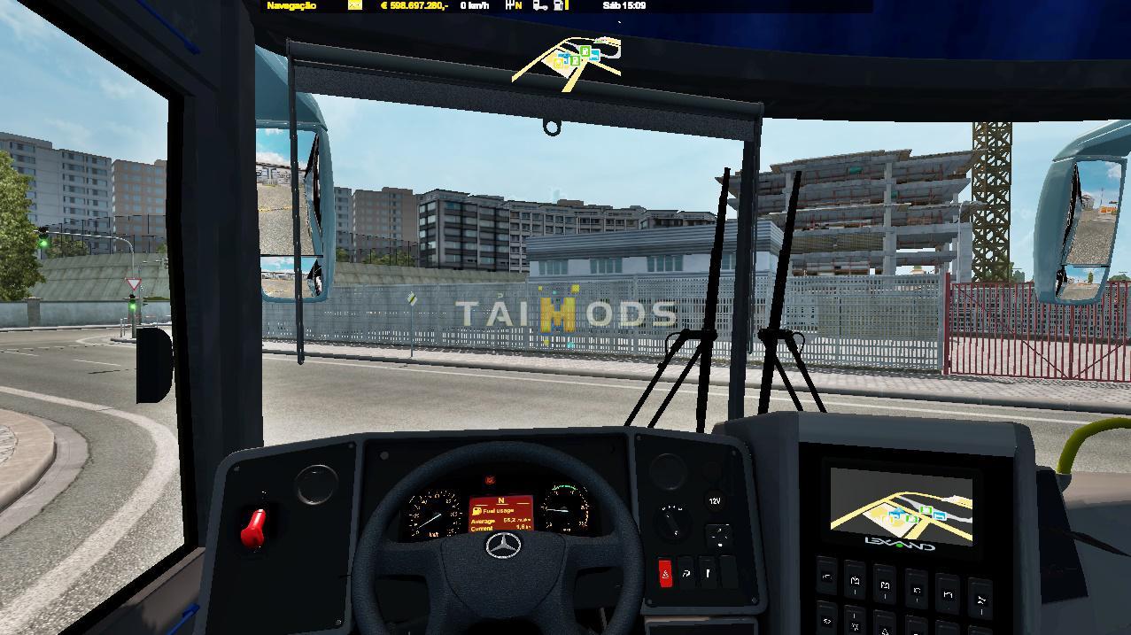 MOD ETS2 – Xe Khách ETS2 - Comil Campione 3.65 Mercedes Bus Mod V4.0 (1.36.x)
