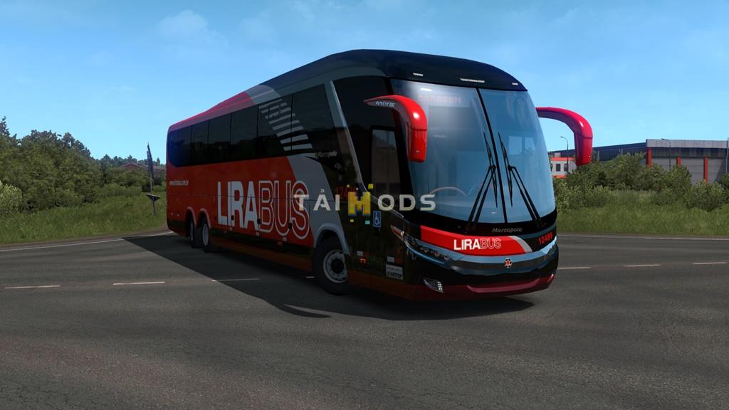 MOD ETS2 – Xe Khách ETS2 - Marcopolo G7 1200 Volvo FC (1.36.x)