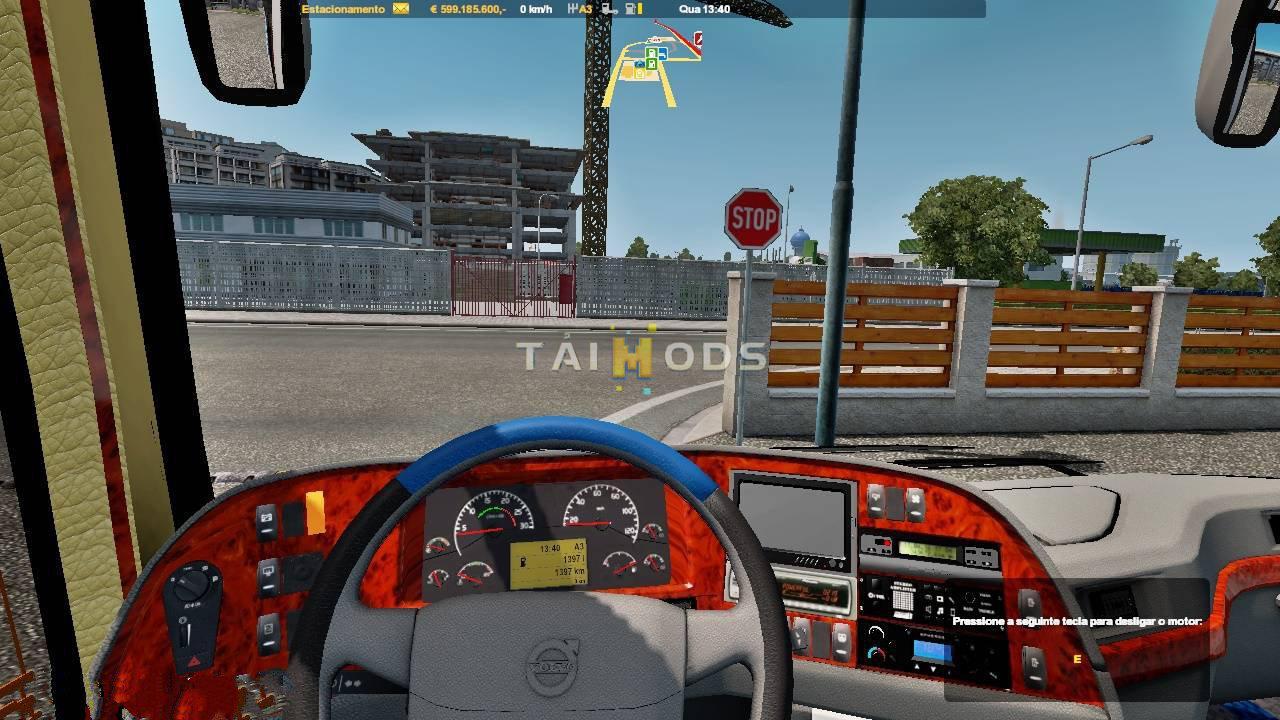 MOD ETS2 – Xe Khách ETS2 - VOLVO B9R-I Shift (1.36.x)