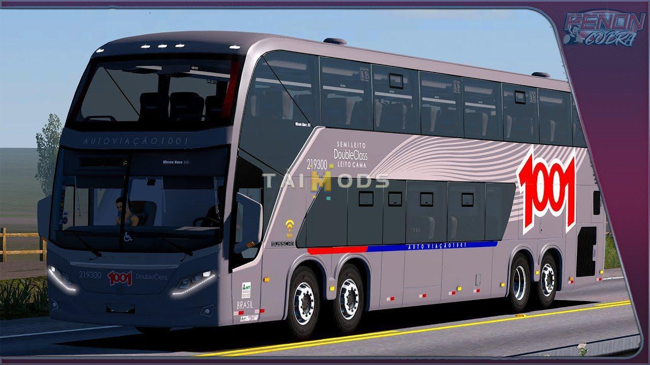 ETS2 - Busscar Vissta Buss DD 6x2 8x2 CD3DSHOP V3 (1.36.x)