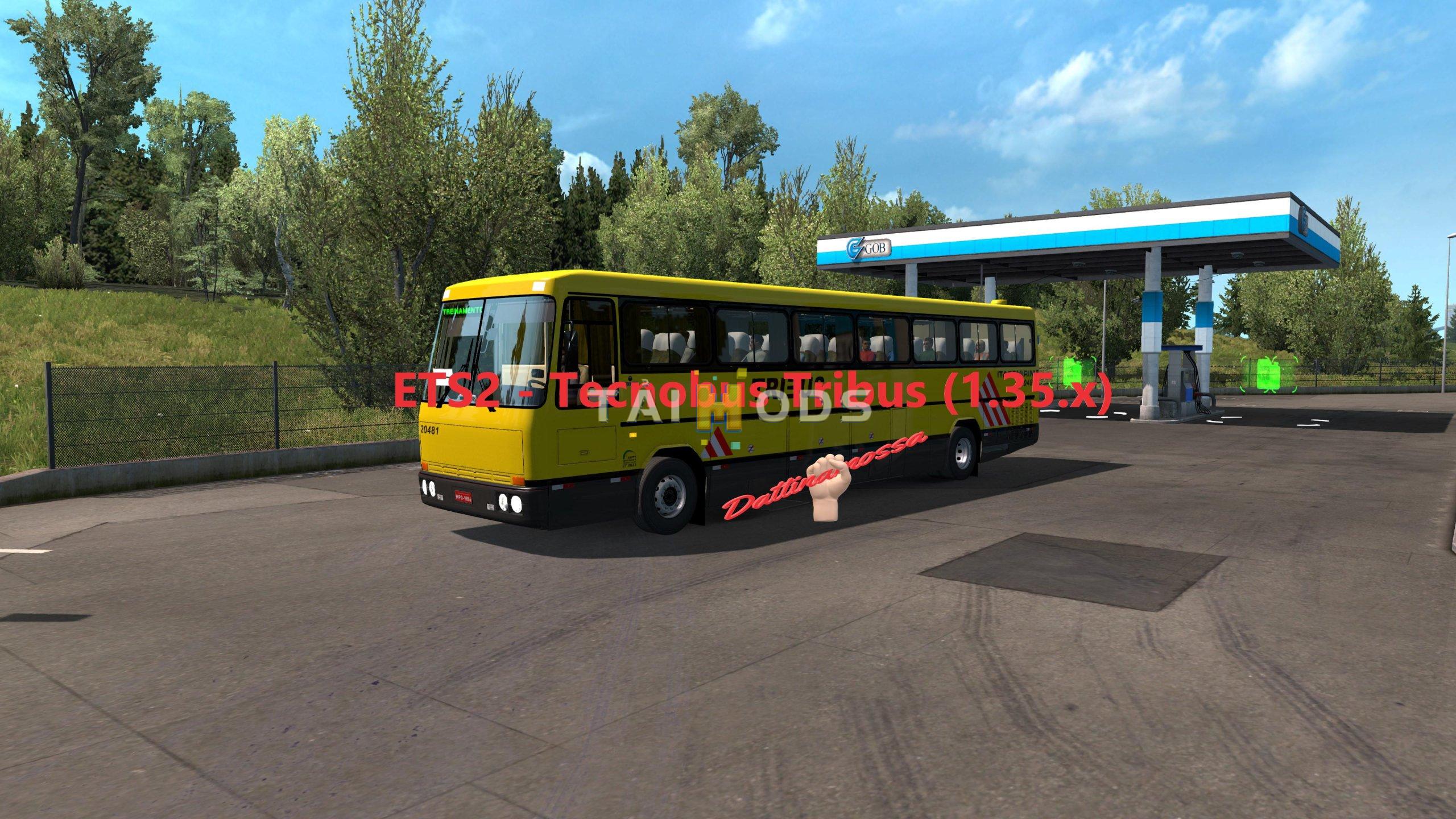 ETS2 - Tecnobus Tribus Technobus Mod Tribus Superbus (1.35.x)