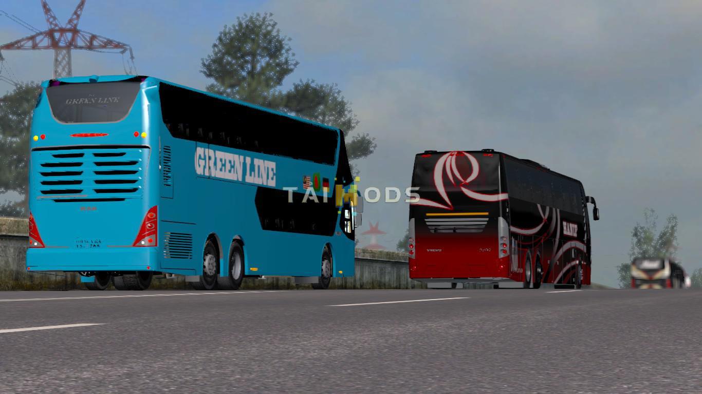 ETS2 - Green Line MAN 24.460 (Including Traffic) 1.31 (1.35.x)