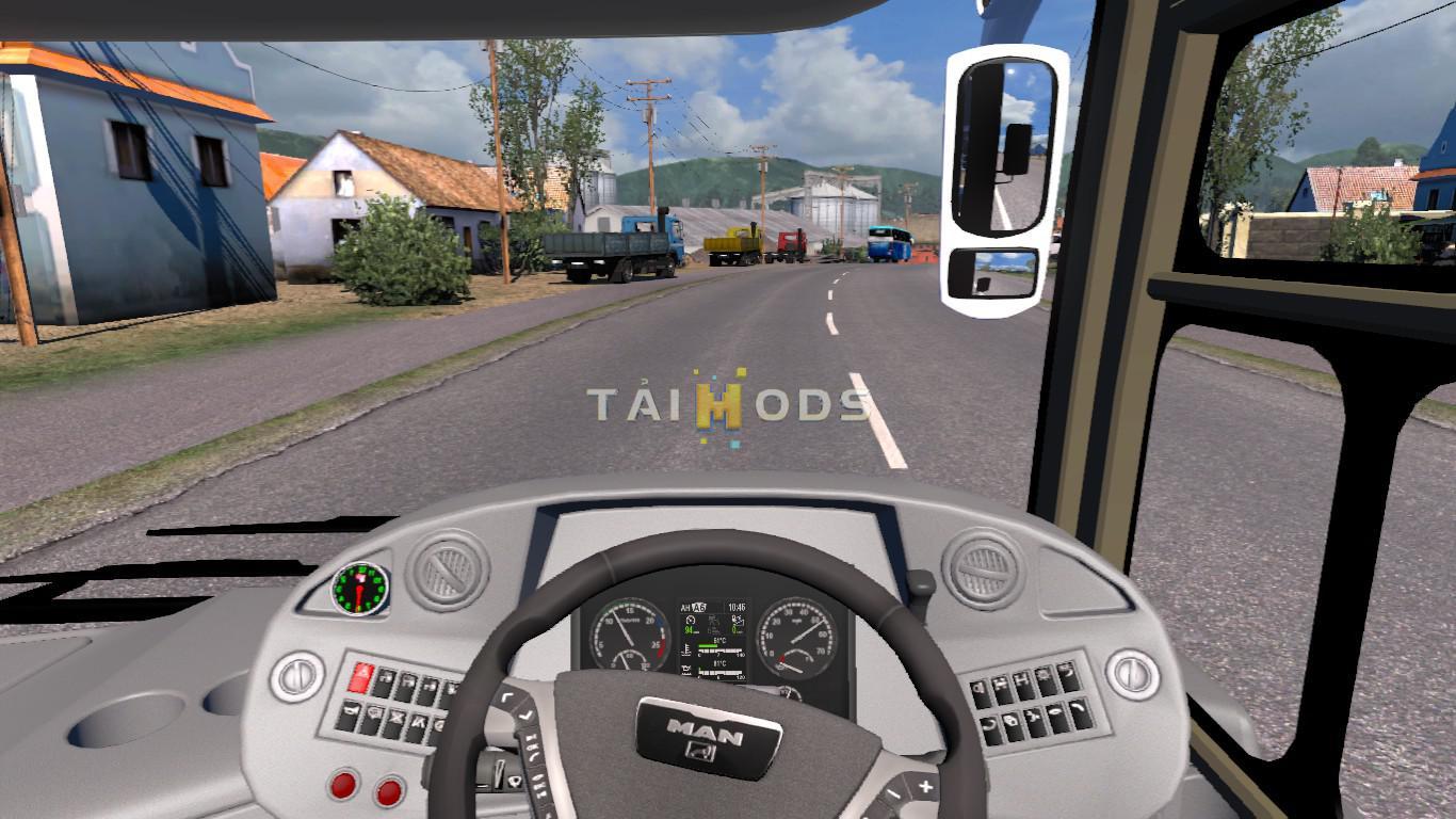 ETS2 - Green Line MAN 24.460 (Including Traffic) 1.31 (1.35.x)