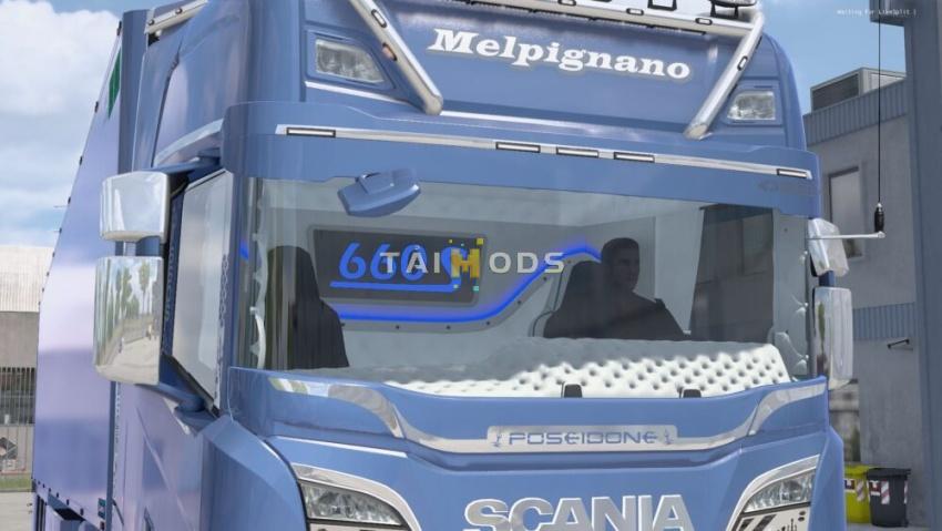 ETS2 - Scania S Melpignano Italian Style Interior V1.57 (1.57.x)