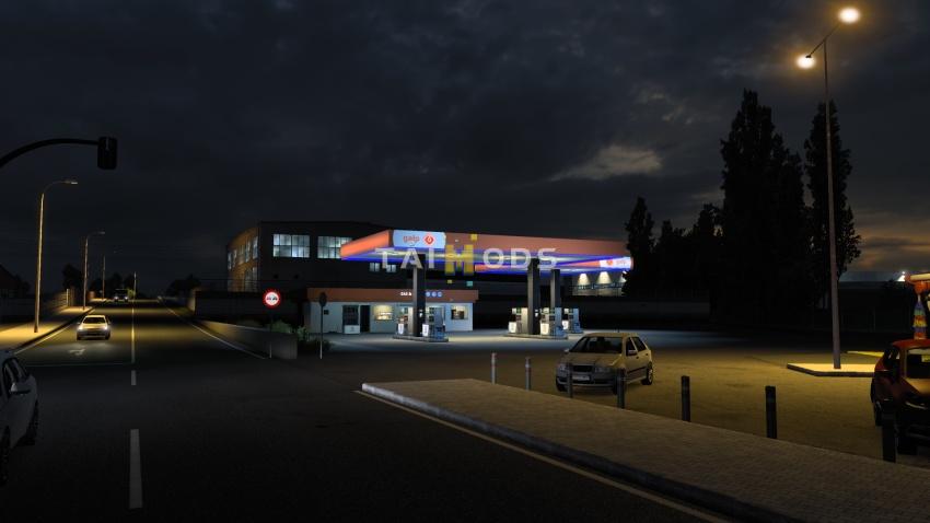 ETS2 - Real Companies, Gas Stations V2.04.08 (1.57.x)